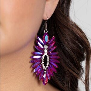 Turn up the Luxe Pink Earrings